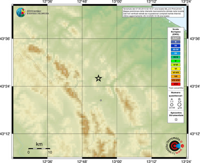 Mappa EMS - località