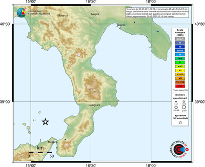 Mappa EMS - località