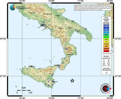 Mappa EMS - località