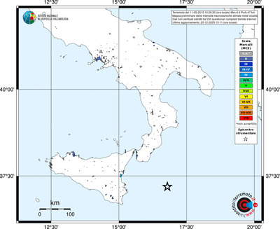Mappa MCS - territori località