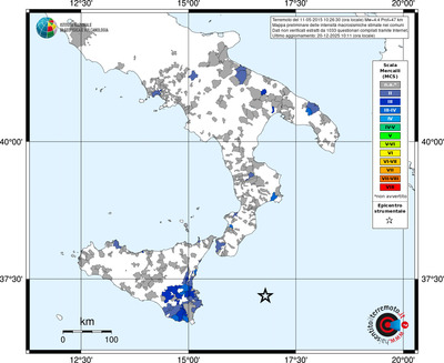 Mappa MCS - territori comuni