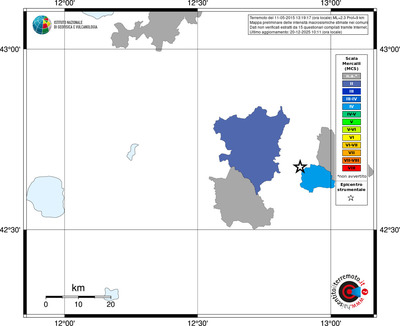 Mappa MCS - territori comuni
