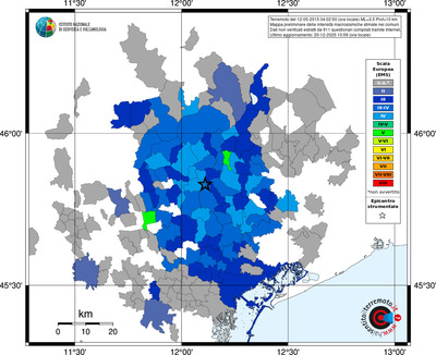Mappa EMS - territori comuni