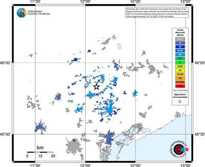 Mappa MCS - territori località