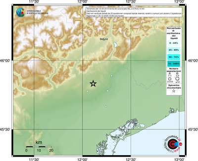 Mappa comuni con almeno 3 questionari