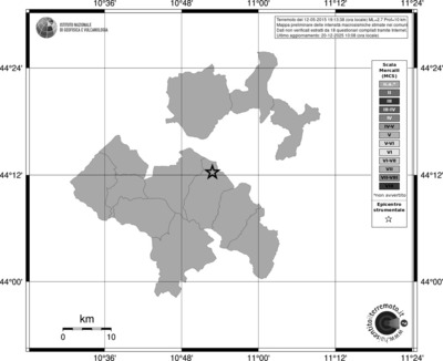 Mappa MCS - territori comuni