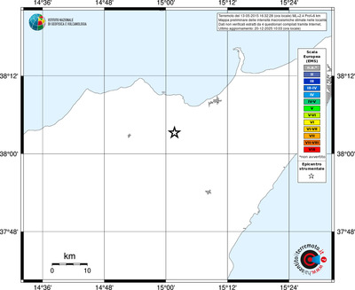 Mappa EMS - territori località
