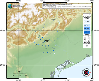 Mappa comuni con almeno 3 questionari