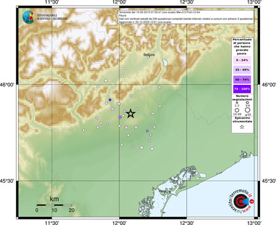 Mappa comuni con almeno 3 questionari
