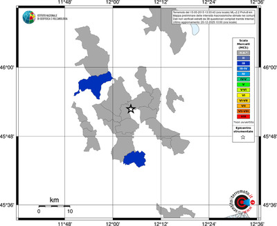 Mappa MCS - territori comuni