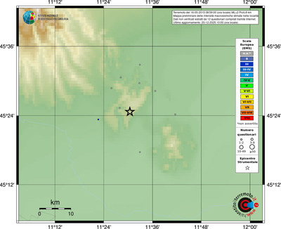 Mappa EMS - località