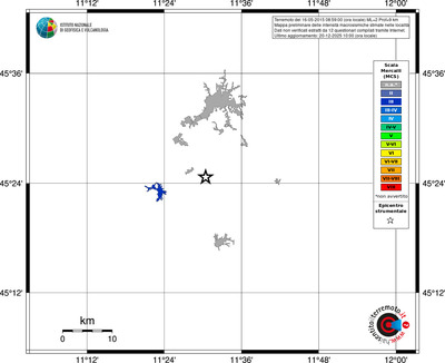 Mappa MCS - territori località