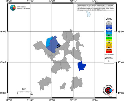 Mappa MCS - territori comuni