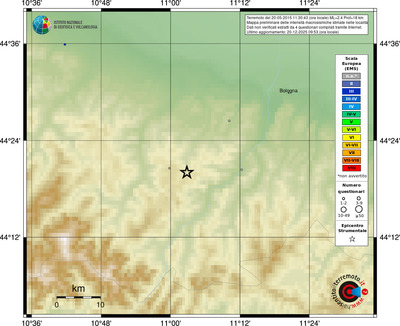 Mappa EMS - località