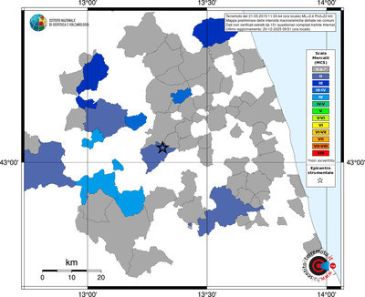 Mappa MCS - territori comuni