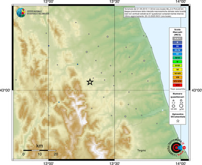 Mappa MCS - località