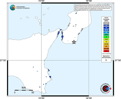 Mappa EMS - territori località