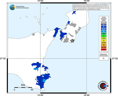 Mappa EMS - territori comuni