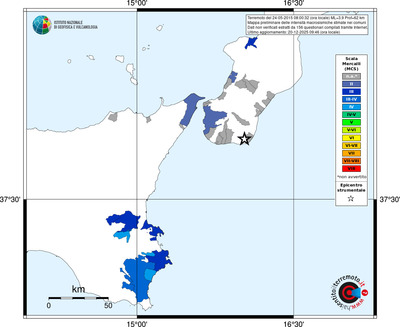 Mappa MCS - territori comuni