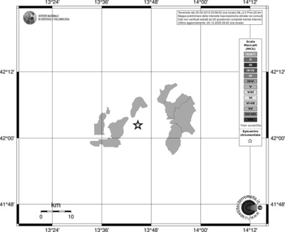 Mappa MCS - territori comuni