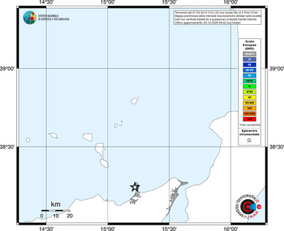 Mappa EMS - territori località