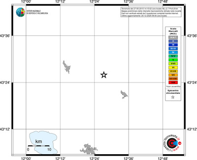 Mappa MCS - territori località