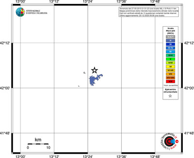 Mappa MCS - territori località