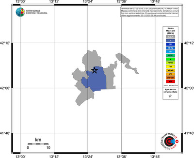 Mappa MCS - territori comuni
