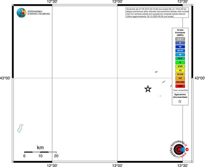 Mappa EMS - territori località