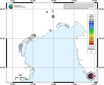 Mappa MCS - territori località