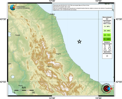 Mappa comuni con almeno 3 questionari