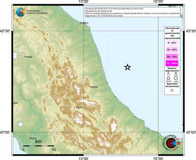 Mappa comuni con almeno 3 questionari