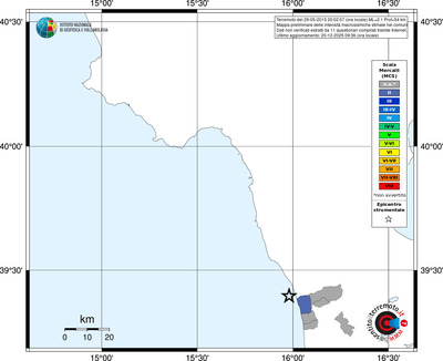 Mappa MCS - territori comuni