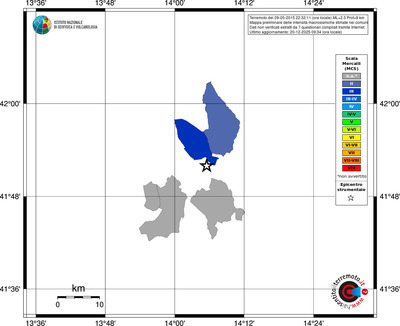 Mappa MCS - territori comuni