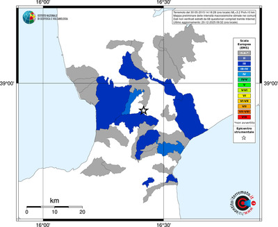 Mappa EMS - territori comuni