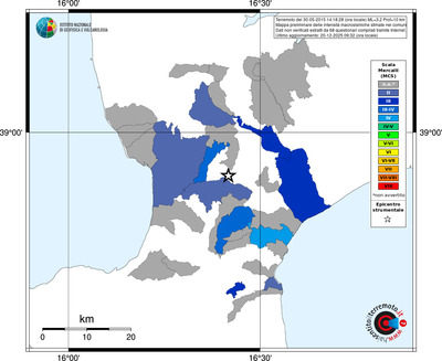 Mappa MCS - territori comuni