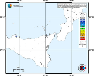 Mappa MCS - territori località