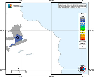 Mappa MCS - territori comuni