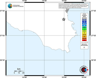 Mappa EMS - territori località