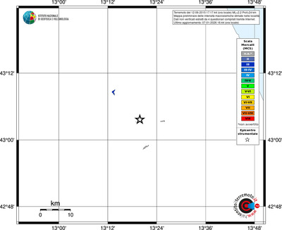 Mappa MCS - territori località