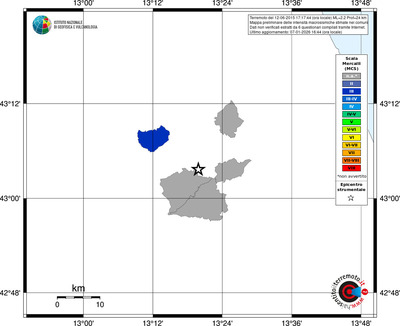 Mappa MCS - territori comuni