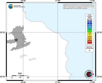 Mappa EMS - territori comuni