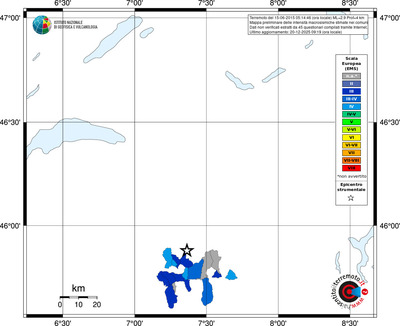 Mappa EMS - territori comuni