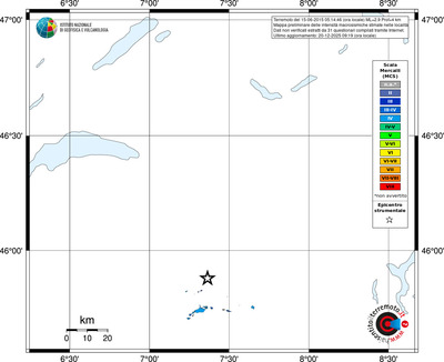 Mappa MCS - territori località