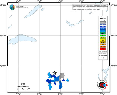 Mappa MCS - territori comuni