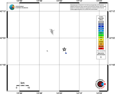 Mappa MCS - territori località