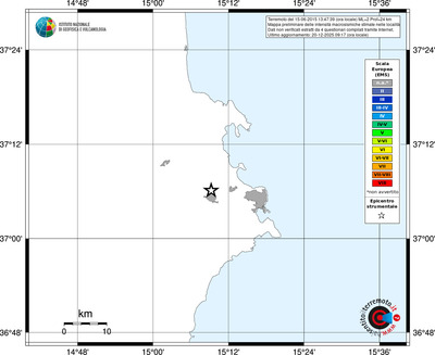 Mappa EMS - territori località