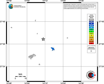 Mappa MCS - territori località