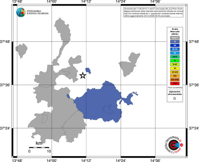 Mappa MCS - territori comuni