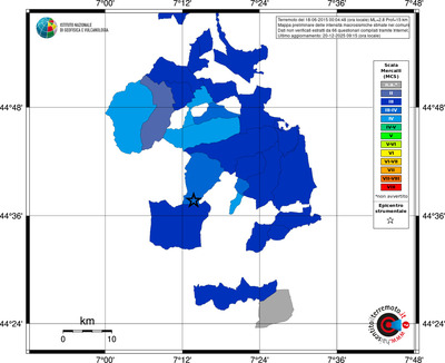Mappa MCS - territori comuni